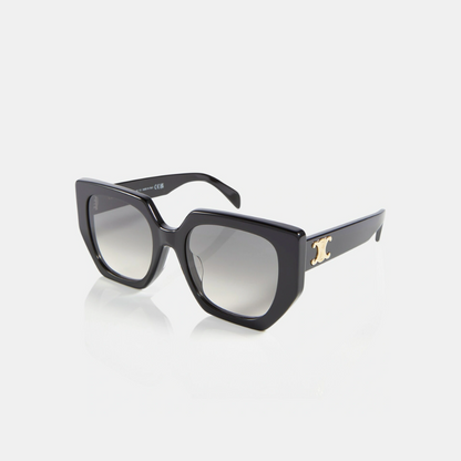 Triomphe Oversized Square-frame Acetate Sunglasses - Designer Sunglasses for Women