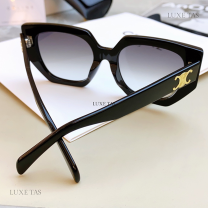 Triomphe Oversized Square-frame Acetate Sunglasses - Designer Sunglasses for Women