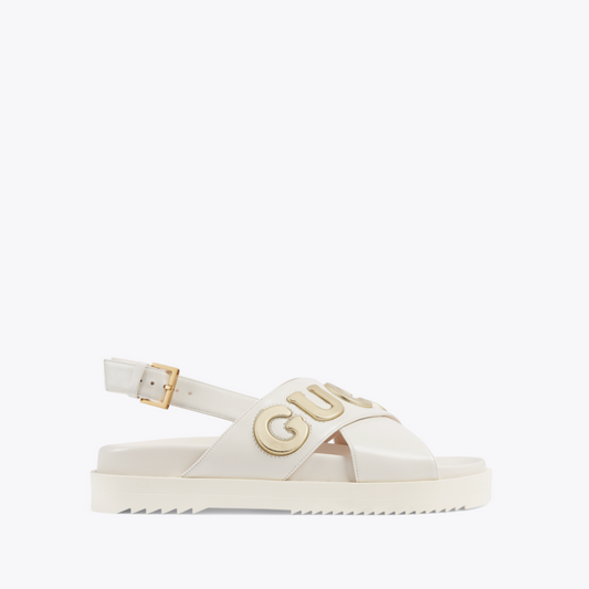 White G Sandal