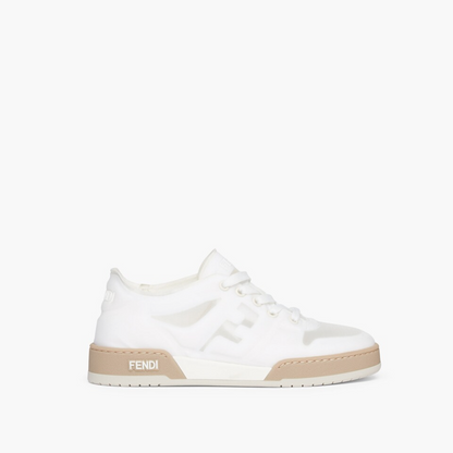 White Mesh Low Tops F Match