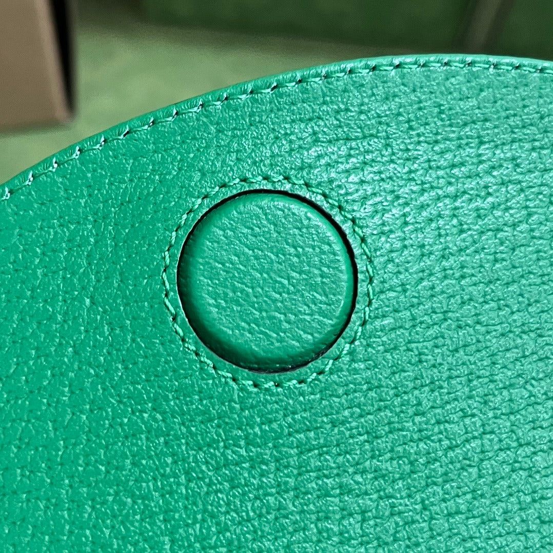 a x G Mini Bag Green - Leather Mini Bag for Women