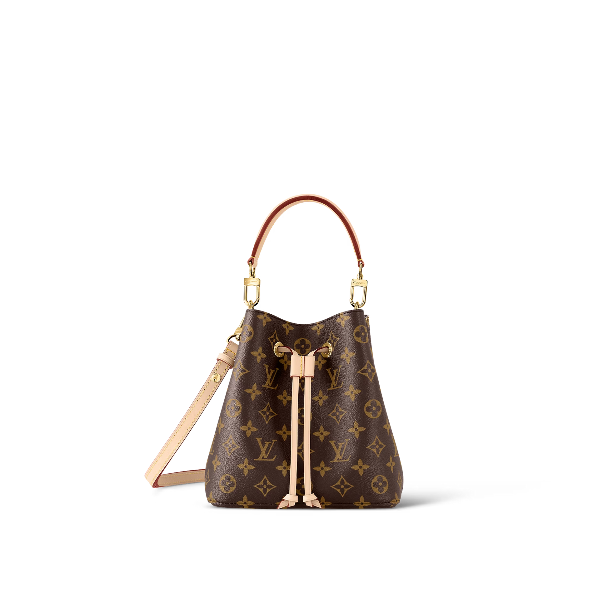Monogram Neonoe BB Leather Bucket Bag for Women Luxe Tas
