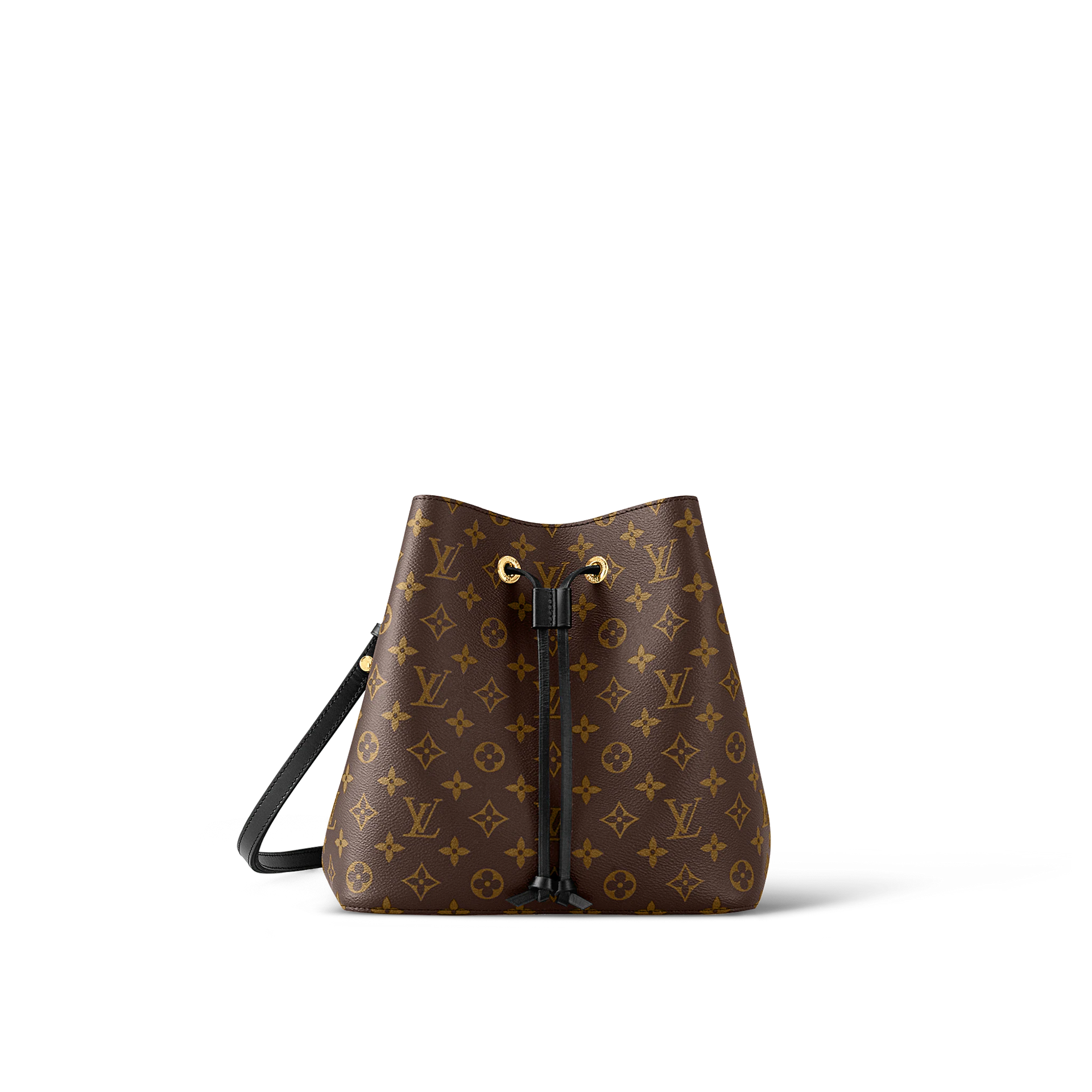 Louis Vuitton - Néonoé mm Bucket Bag - Black - Monogram Leather - Women - Luxury