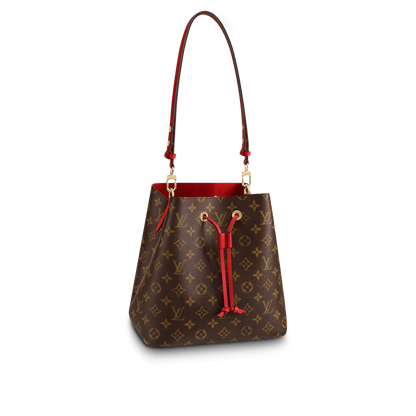 Poppy Monogram NéoNoé MM - Leather Bucket Bag for Women