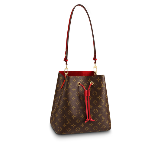 Poppy Monogram NéoNoé MM Leather Bucket Bag for Women