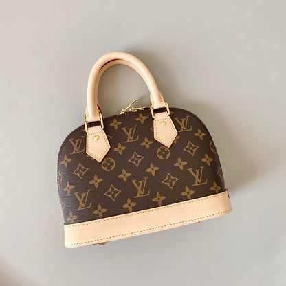 Alma BB Monogram Canvas