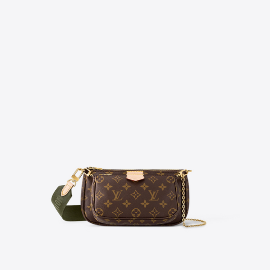 Khaki Multi Pochette Accessoires