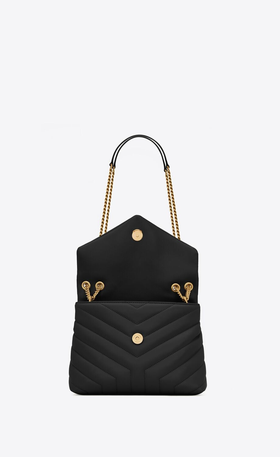 Loulou Small Chain Bag In Quilted "Y" Leather