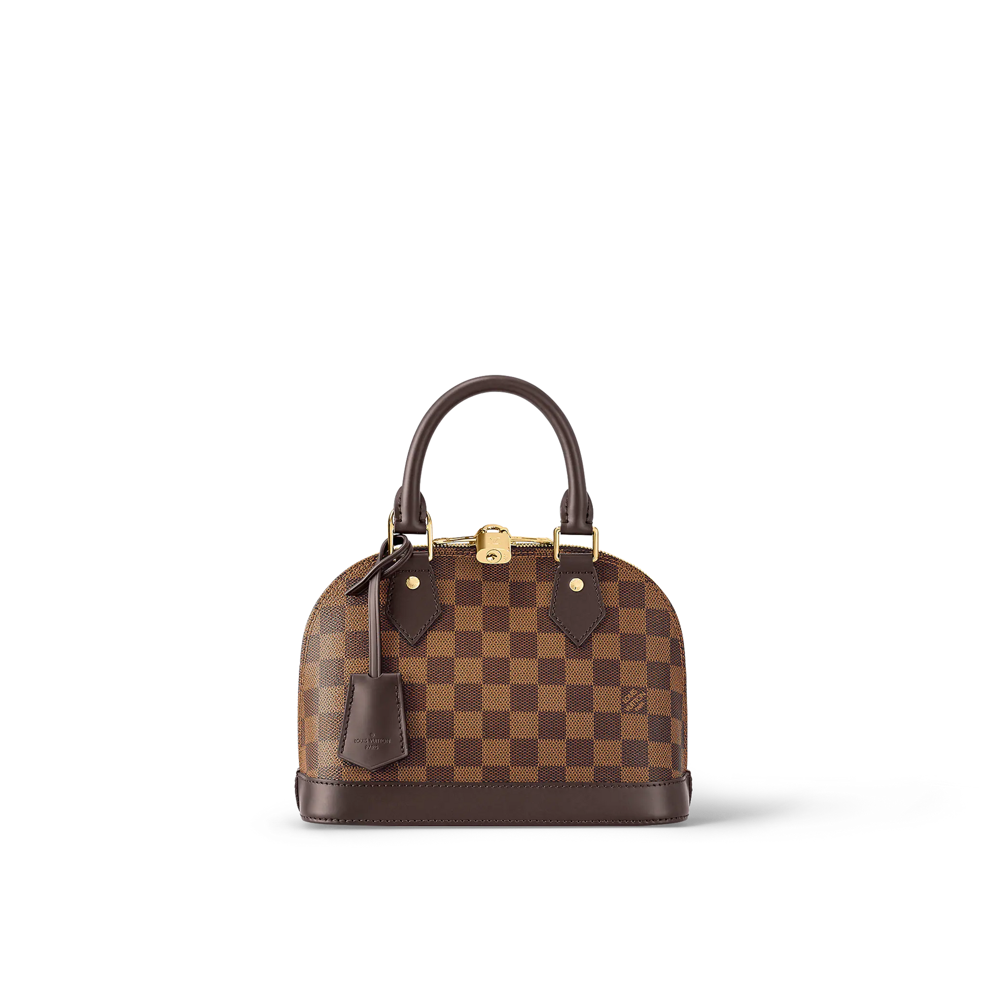 Alma BB Damier Ebene Canvas - Leather Handbag for Women – Luxe Tas